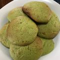あややんんん's cooksnap of when they made 卵なし♪生クリーム入り抹茶焼きドーナツ.