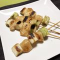☆あいちゃん's cooksnap of when they made 簡単☆焼き鳥もどき☆お餅でねぎま（葱餅）.