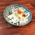 ももたん205's cooksnap of when they made 大根と大葉の梅和え♪ごま油香る♪.