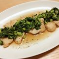 nyo78's cooksnap of when they made ☆春菊をアクセントに絶品チキンステーキ☆.