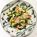 RoomA's cooksnap of when they made キノコとほうれん草のコンソメバター卵焼き.