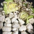 meico0402's cooksnap of when they made スキレット鍋で鶏のむね肉と野菜の蒸し煮.