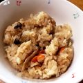 miumini's cooksnap of when they made しめじ・しいたけでキノコ炊き込みご飯☆.