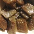 ちぃママ☆ミ's cooksnap of when they made 作り置き☆こんにゃくの甘辛煮.