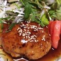 4810's cooksnap of when they made 和風☆甘酢おろしハンバーグ♪.