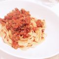 クックQUO3HN☆'s cooksnap of when they made 煮込むだけ！簡単おいしいボロネーゼ.