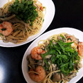 saachanyo's cooksnap of when they made あさり炒めの残り汁でパスタ～エコレシピ～.