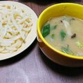 島の字's cooksnap of when they made シチューをリメイク　つけ麺（うどん）.