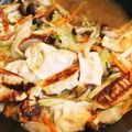 ほっしーサザエ's cooksnap of when they made 焼き餃子のリメイク☆和風あんかけ風.