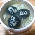 なーなーー's cooksnap of when they made 【ジブリ】＊真っ黒くろすけ水餃子＊.
