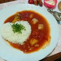 ririkkuma's cooksnap of when they made 簡単！鶏胸のトマト煮込みライス！.
