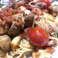 ぽんやよ's cooksnap of when they made 男子ごはんレシピから～さばてぃーにパスタ.