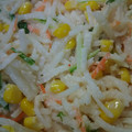 ☆ごはんできた☆'s cooksnap of when they made 大根ときゅうりの明太マヨ和え.