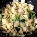 kikilala♪'s cooksnap of when they made 鶏肉キャベツのチーズ焼き♪簡単.