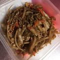 fukuphone's cooksnap of when they made 菊芋入りきんぴら.