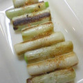 sonop's cooksnap of when they made 焼いて塩かけるだけ～のネギ焼き☆.