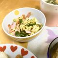 komutatata's cooksnap of when they made ウマし！！キャベツナポリタンでガッツリ丼.