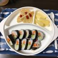 ∠ぽち's cooksnap of when they made １歳の誕生日に！海苔巻き♪.