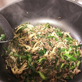 なりえなり's cooksnap of when they made 常備菜 ニラえのきひき肉炒め アレンジ.