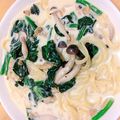 きょんあつ's cooksnap of when they made 豆乳のスープパスタ☆.