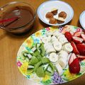 ＊みりんみりん＊'s cooksnap of when they made バレンタイン♡チョコレートフォンデュ♡.