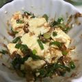 itm☆'s cooksnap of when they made クリームチーズのおかかネギまみれ.