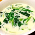 のん○°'s cooksnap of when they made とっても簡単♡ホウレン草の豆乳スープ.