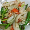 リリーヌ's cooksnap of when they made 豚とろとにんにくの芽の塩だれ炒め.