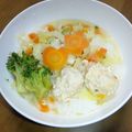 sato05's cooksnap of when they made 離乳食・鶏団子スープ（後期）.
