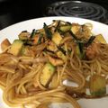 brenandyu's cooksnap of when they made ゆず味噌で☆簡単和風パスタ.