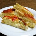 こげ岡's cooksnap of when they made ポテサラリメイク☆スパニッシュ風オムレツ.