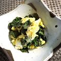 ジョージョー's cooksnap of when they made ケールと卵の炒めもの.
