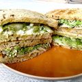 ayuta6's cooksnap of when they made ブロッコリーとハム卵のサンドイッチ.