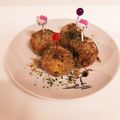 ❁Abake❁'s cooksnap of when they made 子供が喜ぶ♪たこ焼き風な焼きおにぎり.