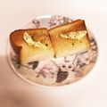❁Abake❁'s cooksnap of when they made 塩バタートースト・黒胡椒風味♪.