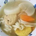 とっとっとまとちゃん's cooksnap of when they made おでんの残り汁であったか煮込みうどん.