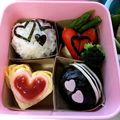たそぴよ's cooksnap of when they made キャラ弁バレンタイン！チョコBOX弁当.