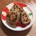 Risaa☆♪♪♪'s cooksnap of when they made 手作り餃子からの～っ☆蓮根はさみ焼き☆.