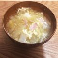 Risaa☆♪♪♪'s cooksnap of when they made おいしい！具だくさん白菜たまごスープ♪.