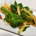 ♡meme♡♪♪'s cooksnap of when they made 菜の花の辛子和え.
