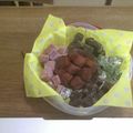 もぐもぐ星人's cooksnap of when they made ホワイトチョコで♡抹茶生チョコ.