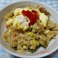 ひだまりんご's cooksnap of when they made ●残ったカレーで和風カレーチャーハン●.