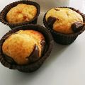 ふーかいママ's cooksnap of when they made 混ぜて焼くだけ♡チョコバナナカップケーキ.