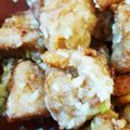 食いしん坊ユカ's cooksnap of when they made 唐揚げのシャンタンネギソースがけ.