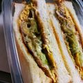 くくく。's cooksnap of when they made ☆お好み焼きサンド☆（広島風お好み焼き）.