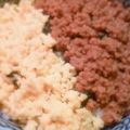 piyochako's cooksnap of when they made 電子レンジで♪簡単*鶏そぼろ.