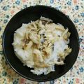 ペコちゃんぴっ！'s cooksnap of when they made さばでんぶ.