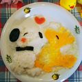 ももちゃんのれしぴ's cooksnap of when they made イラスト目玉焼き.