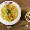 ma___111's cooksnap of when they made カレーのごはん♪ターメリックバターライス.