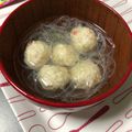 ななたそママ's cooksnap of when they made 鳥団子と春雨の中華風スープ.